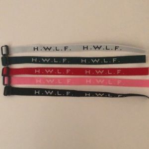h. w. l. f. bracelets